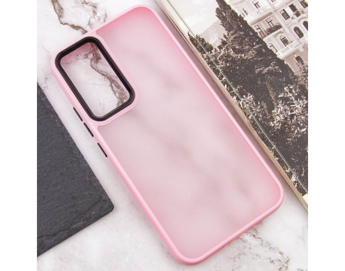 Чохол-силікон TPU+PC Lyon Frosted Xiaomi Redmi A7 Pro 4G /Poco C81, Рожевий