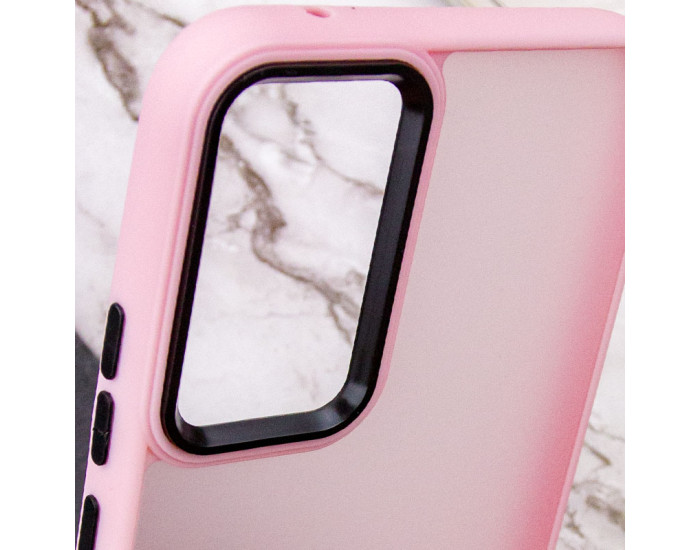 Чохол-силікон TPU+PC Lyon Frosted Xiaomi Redmi A7 Pro 4G /Poco C81, Рожевий