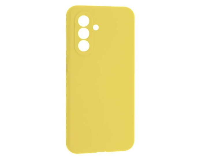 Чохол-силікон Luxury Samsung A37, Жовтий