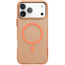 Чохол-силікон Rock InShare Matte MAGNETIC (Metal Lens Frame) iPhone 17 Pro Max, Orange