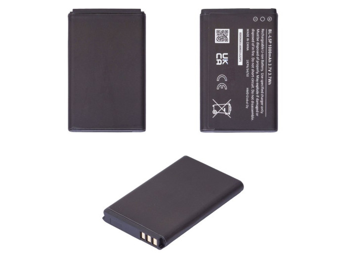 Акумулятор Original Quality Nokia BL-L5P, 105 (2024) /106 (2023) /110 (2023) 1000 mAh, оригінал