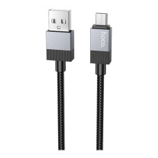 Кабель USB Hoco X110 Honorific charging USB to Micro (2.4A/1m) черный