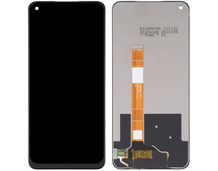 Дисплей с сенсорным экраном (модуль) Realme 6, Oppo A52 /A72 /A92, #BS065XMM-L03-M800/1540396652, черный, оригинал