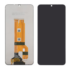 Дисплей з сенсорним екраном (модуль) Realme C61 /C63, чорний, оригінал, сервісна упаковка GXQC