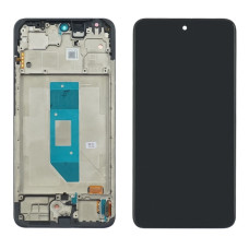 Дисплей с сенсорным экраном (модуль) Xiaomi Redmi Note 14 4G European 161mm, черный с рамкой, оригинал, сервисная упаковка GXQC 