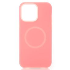 Чохол-силікон Liquid Silicone Full MagSafe iPhone 14 Pro Max, Рожевий