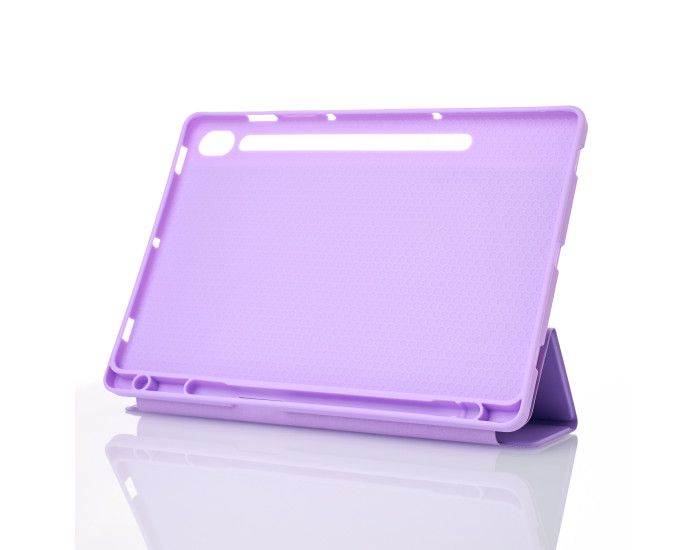 Чехол-книга Smart Case with Pencil Samsung Tab S10 Lite, фиалковый