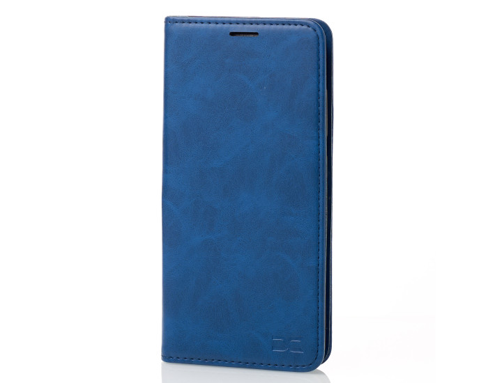 Чехол-книга DC ELEGANT Samsung S21 FE, темно-синий