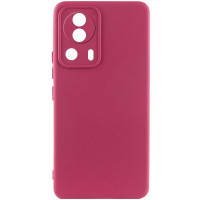 Чохол-силікон Lakshmi Full Camera Xiaomi 13 Lite (Бордовий / Marsala)