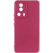 Чохол-силікон Lakshmi Full Camera Xiaomi 13 Lite (Бордовий / Marsala)