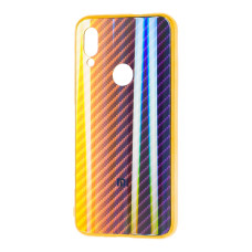 Чехол-силикон Carbon Gradient Hologram Xiaomi Redmi 7, Gold