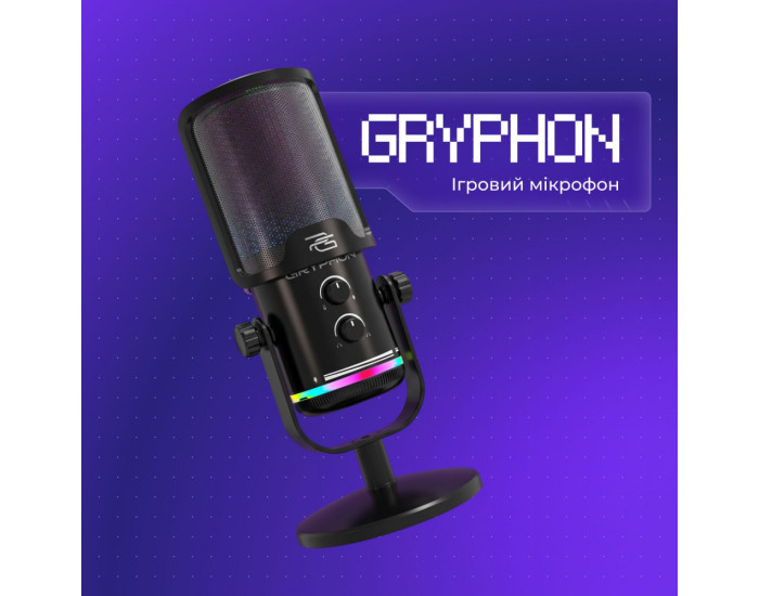 Ігровий Мікрофон Proove Gaming Gryphon, чорний