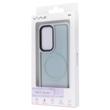 Чохол-силікон WAVE Matte Insane Case with MagSafe Ring Samsung S24/S25, чорний