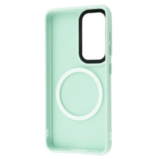 Чохол-силікон WAVE Matte Insane Case with MagSafe Ring Samsung S24/S25, чорний