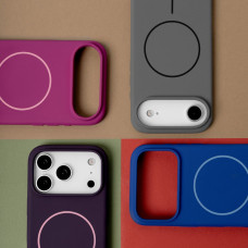 Чохол-силікон Proove Spectrum Case with MagSafe Ring iPhone 16 Pro Max, Powder pink
