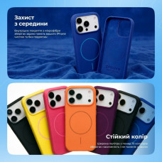 Чохол-силікон Proove Spectrum Case with MagSafe Ring iPhone 16 Pro Max, Arctic white