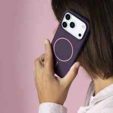 Чохол-силікон Proove Spectrum Case with MagSafe Ring iPhone 16 Pro Max, Arctic white