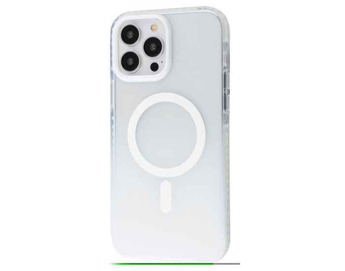 Чехол-силикон Proove Shadow Star Case with MagSafe Ring iPhone 16 Pro Max, белый