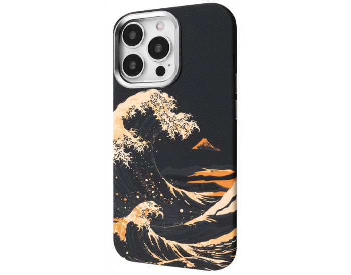 Чохол-силікон Proove Gleam Case with MagSafe Ring iPhone 16 Pro Max, Golden storm