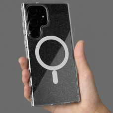 Чохол-силікон Proove Cuprum Case with MagSafe Ring Samsung S25 Ultra, чорний