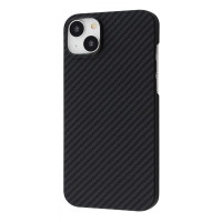 Чехол-силикон Proove Carbon Slim with MagSafe Ring iPhone 15, черный