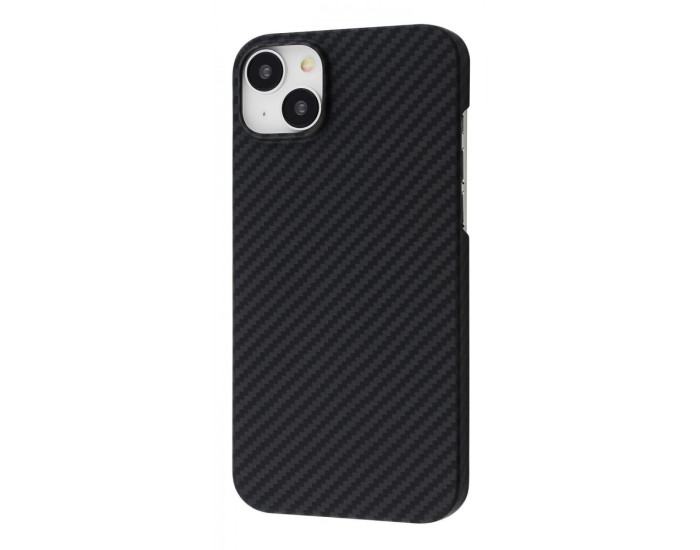 Чехол-силикон Proove Carbon Slim with MagSafe Ring iPhone 15, черный