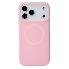 Чехол-силикон Liquid Silicone Full MagSafe iPhone 17 Pro, розовый