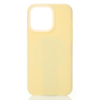 Чехол-силикон Liquid Silicone Full MagSafe iPhone 16 Pro Max, Sunglow