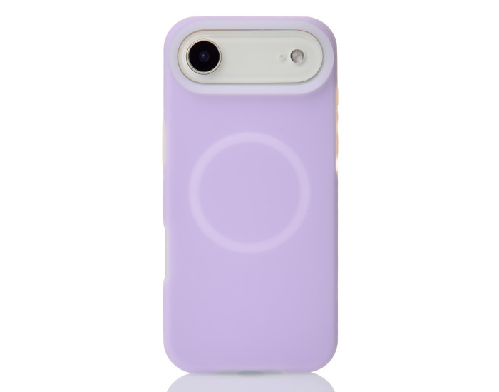 Чохол-силікон Liquid Silicone Full MagSafe iPhone Air, фіолетовий