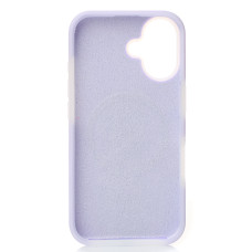 Чехол-силикон Liquid Silicone Full MagSafe iPhone 17, фиолетовый
