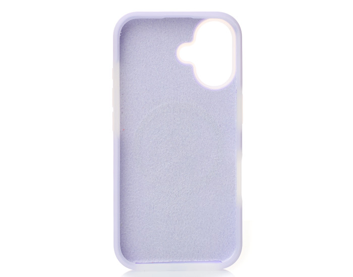 Чехол-силикон Liquid Silicone Full MagSafe iPhone 17, фиолетовый