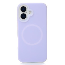 Чехол-силикон Liquid Silicone Full MagSafe iPhone 17, фиолетовый