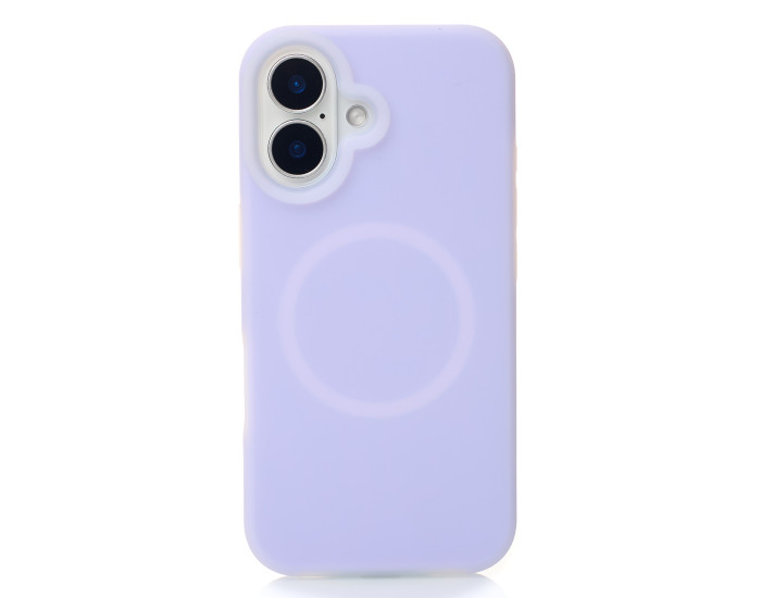 Чехол-силикон Liquid Silicone Full MagSafe iPhone 17, фиолетовый
