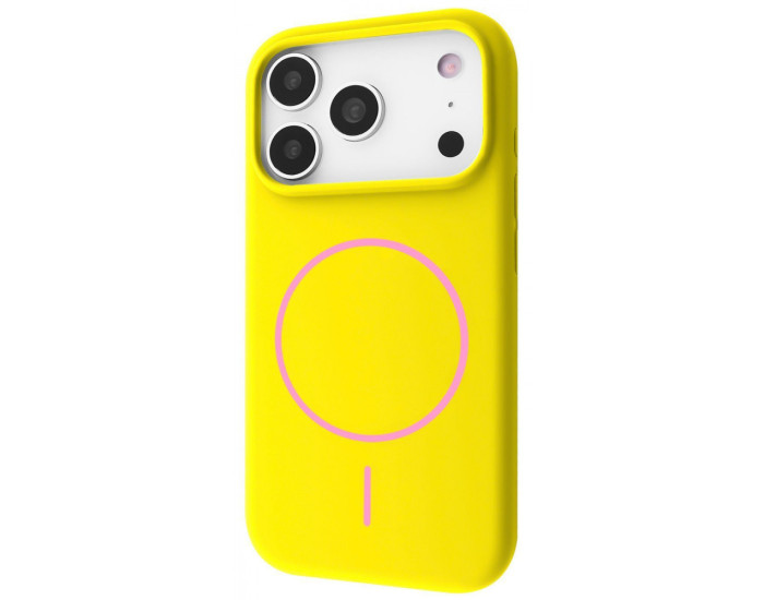 Чохол-силікон Proove Spectrum Case with MagSafe Ring iPhone 17 Pro, Sun yellow