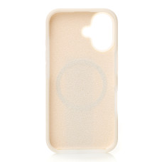 Чохол-силікон Liquid Silicone Full MagSafe iPhone 16, Cream