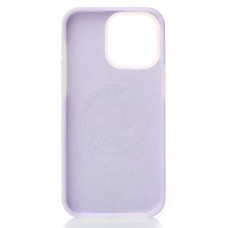 Чохол-силікон Liquid Silicone Full MagSafe iPhone 15, фіолетовий
