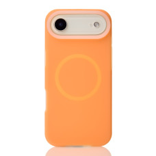 Чохол-силікон Liquid Silicone Full MagSafe iPhone Air, Помаранчевий