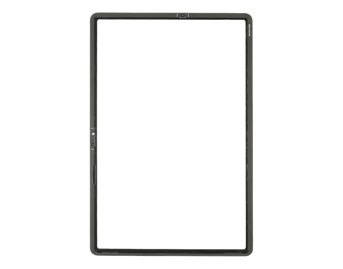 Стекло фронтальное с OCA пленкой Samsung X710 Galaxy Tab S9 Wi-Fi, черное с олеофобным покрытием