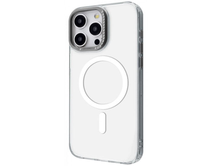 Чехол-силикон Proove VS1 Case with MagSafe Ring iPhone 16 Pro Max, белый