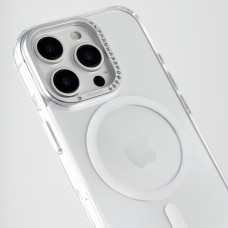 Чехол-силикон Proove VS1 Case with MagSafe Ring iPhone 16 Pro Max, белый