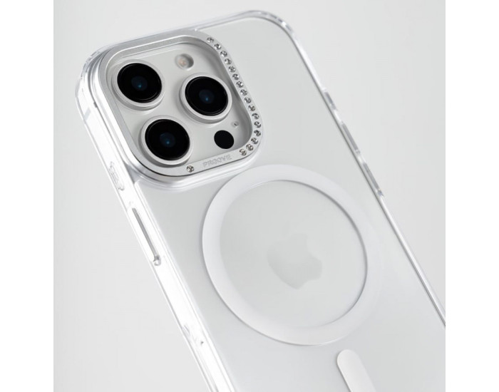 Чехол-силикон Proove VS1 Case with MagSafe Ring iPhone 16 Pro Max, белый