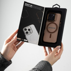 Чехол-силикон Proove VS1 Case with MagSafe Ring iPhone 16 Pro Max, белый