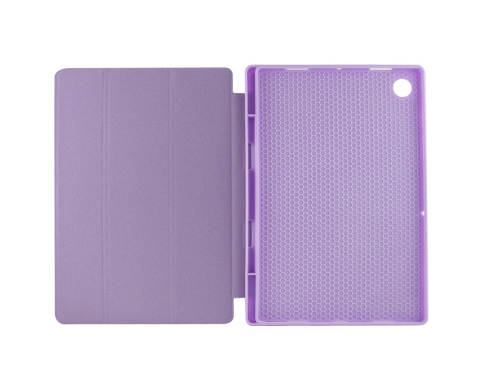 Чехол-книга Book Cover (stylus slot) Samsung Galaxy Tab A8 10.5" (2021) (X200/X205) сиреневый