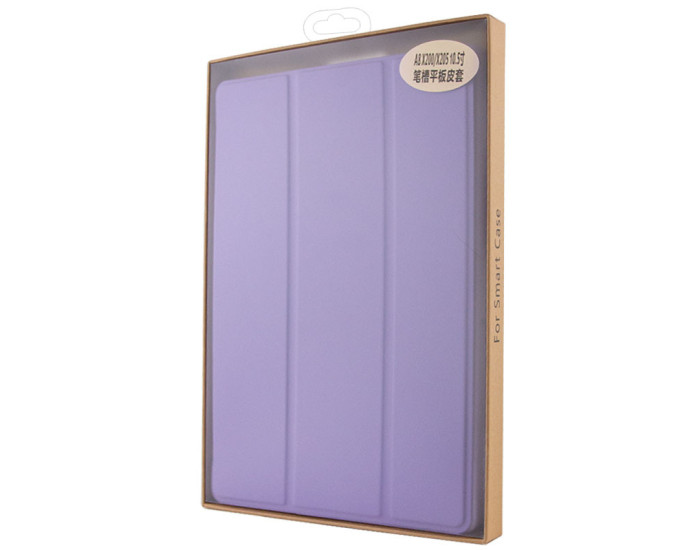 Чехол-книга Book Cover (stylus slot) Samsung Galaxy Tab A8 10.5" (2021) (X200/X205) сиреневый