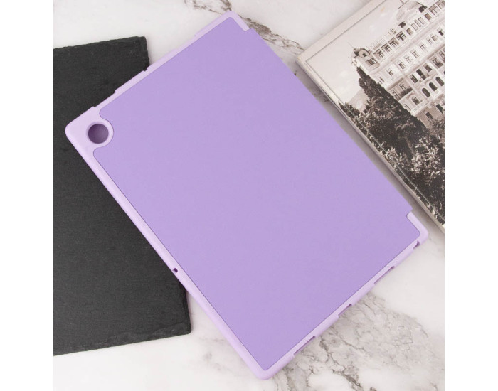 Чехол-книга Book Cover (stylus slot) Samsung Galaxy Tab A8 10.5" (2021) (X200/X205) сиреневый