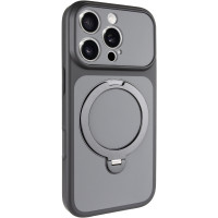 Чохол-силікон Ummi Full Camera with MagSafe HQ Ring iPhone 16 Pro Max, чорний
