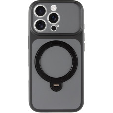 Чохол-силікон Ummi Full Camera with MagSafe HQ Ring iPhone 16 Pro Max, чорний