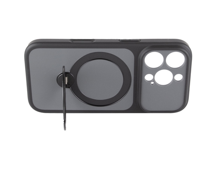 Чохол-силікон Ummi Full Camera with MagSafe HQ Ring iPhone 16 Pro Max, чорний