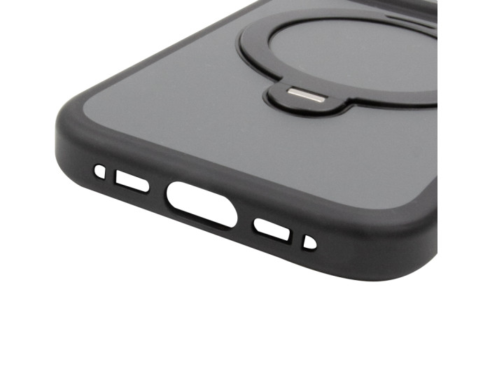 Чохол-силікон Ummi Full Camera with MagSafe HQ Ring iPhone 16 Pro Max, чорний
