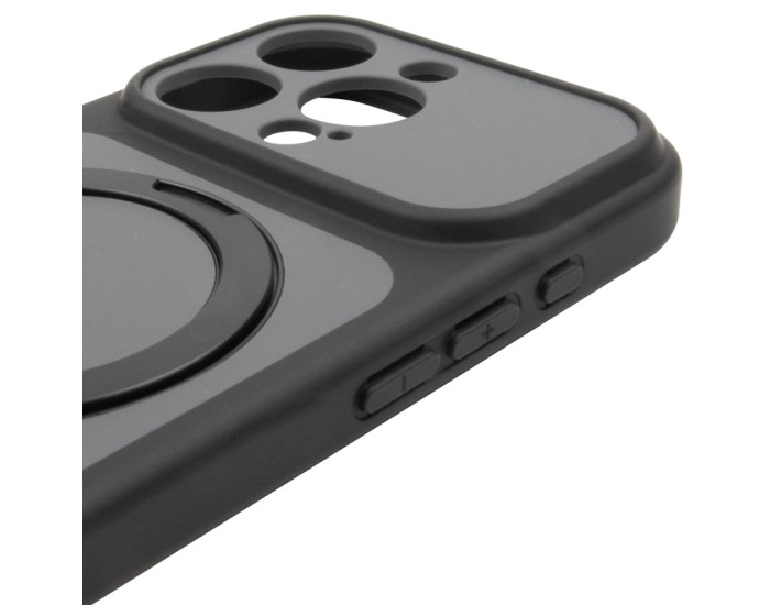 Чохол-силікон Ummi Full Camera with MagSafe HQ Ring iPhone 16 Pro Max, чорний
